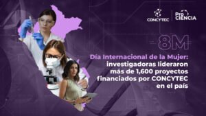 Concytec: Día Internacional de la Mujer: investigadoras lideraron más de 1,600 proyectos financiados por CONCYTEC en el país