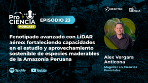 Prociencia – Noticias: Investigador de la UNTRM incorpora tecnología de vanguardia para modernizar la gestión forestal en la Amazonía