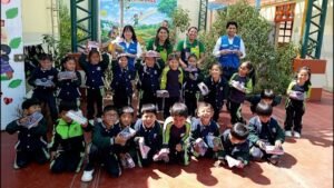 IGP: IGP promueve cultura de prevención volcánica en escolares por el día de la niña y el niño peruano