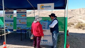 [SENAMHI] Senamhi brinda información sobre heladas y El Niño Costero a la población de Ilabaya