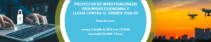[Universidad Continental] Convocatoria PROCIENCIA 2026: Proyectos de Investigación en Seguridad Ciudadana y Lucha Contra el Crimen