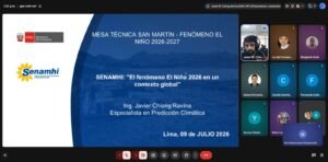 [SENAMHI] Senamhi fortalece la preparación del sector cafetalero de San Martín frente al Fenómeno El Niño