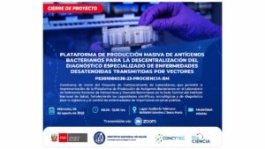 [INS] INS presentará resultados de innovadora plataforma para la producción de antígenos bacterianos