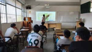[SENAMHI] Senamhi capacita a estudiantes de Agronomía sobre el fenómeno El Niño y sus impactos en San Martín